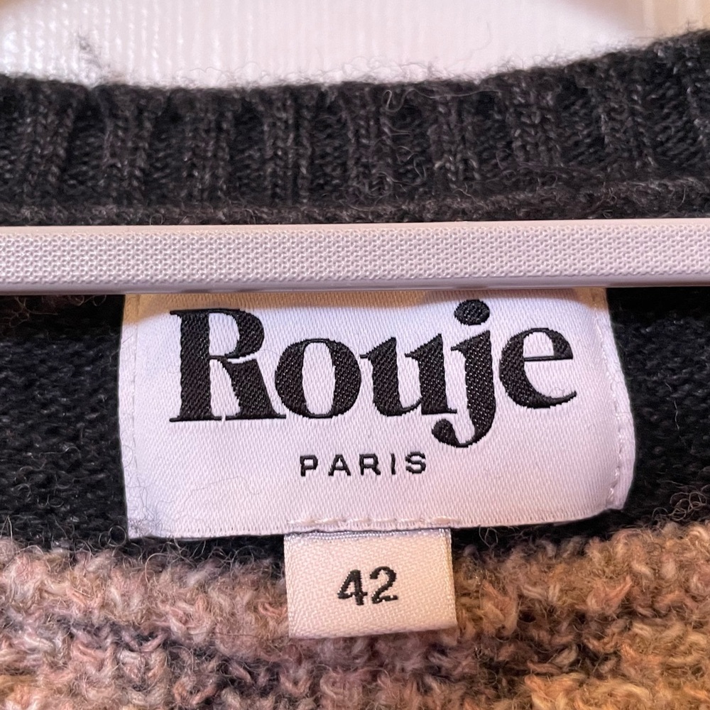 Rouje Robert Cardigan Size EU 42/ US 10 - Picture 5 of 8